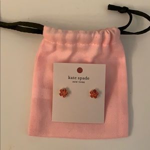 Kate spade flower earrings